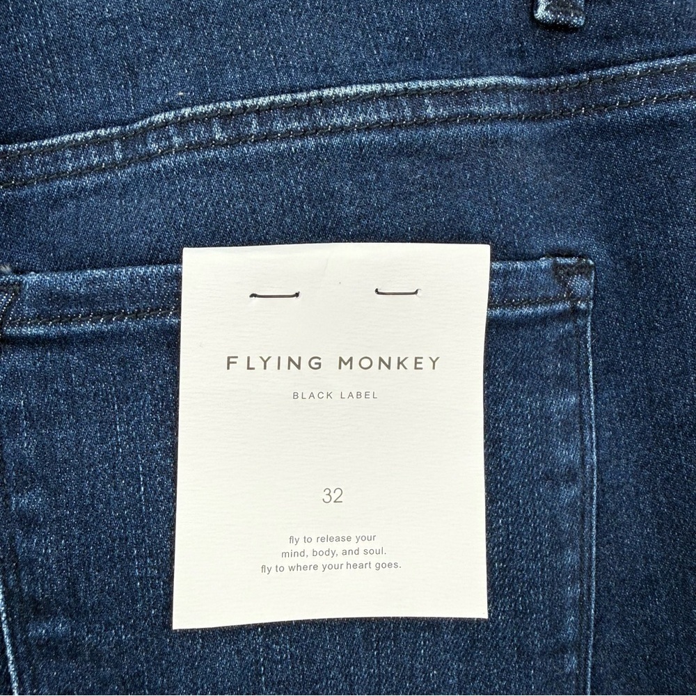 Flying Monkey Split Front High Rise Slim Straight… - image 9